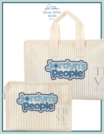 *Your People* Custom TRVL Toy Bag