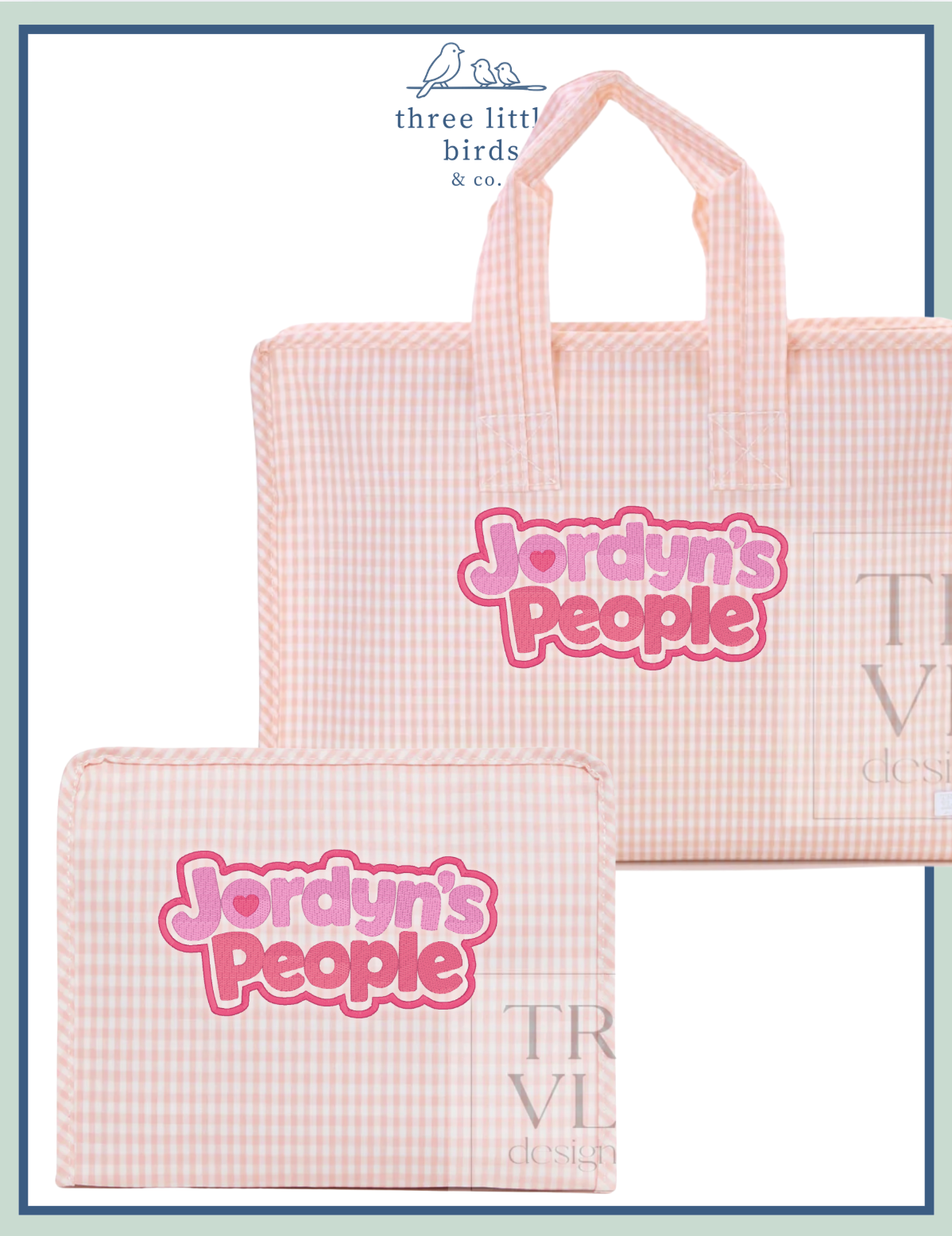 *Your People* Custom TRVL Toy Bag