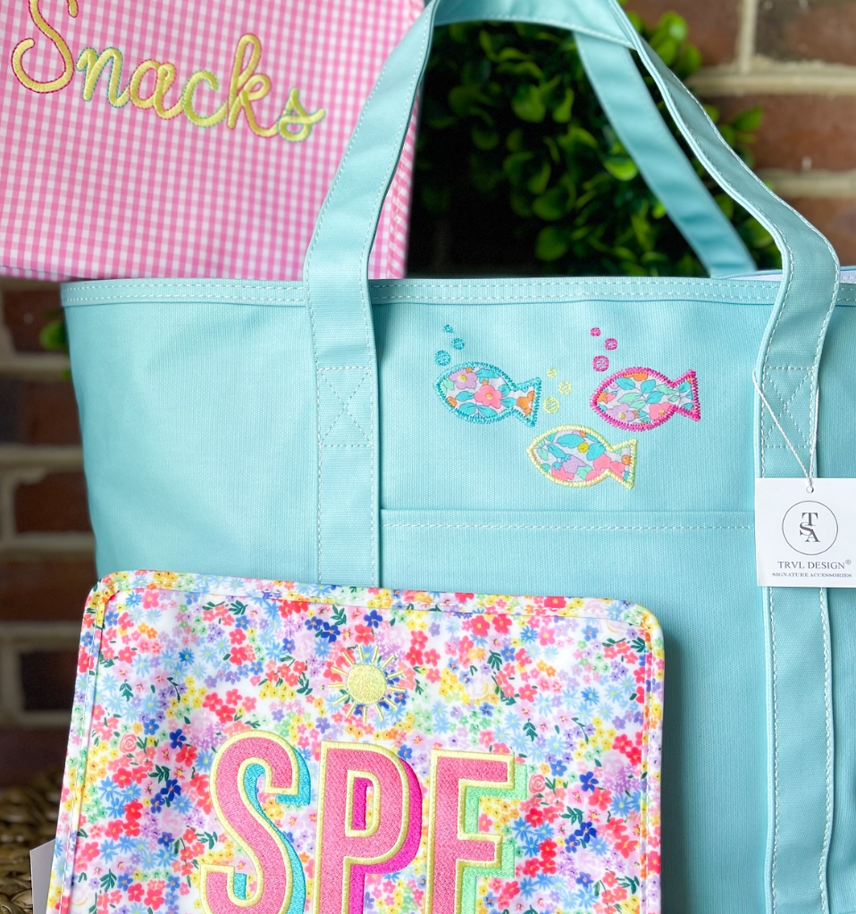 Maxi Tote TRVL - Coated Canvas