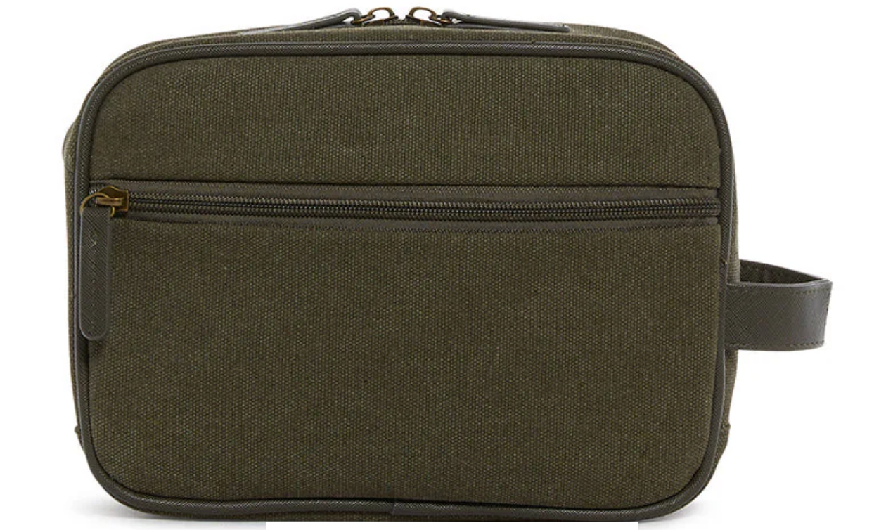 Men's Kit Case - Coated Canvas Toiletry Bag TRVL