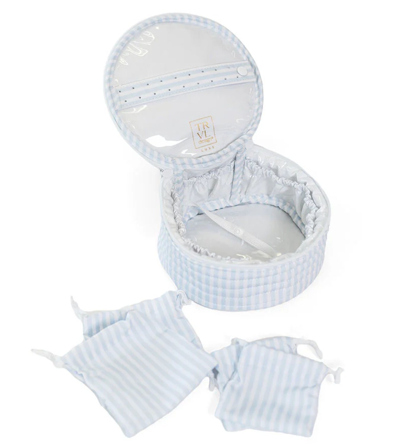 Quilted Jewel Round TRVL