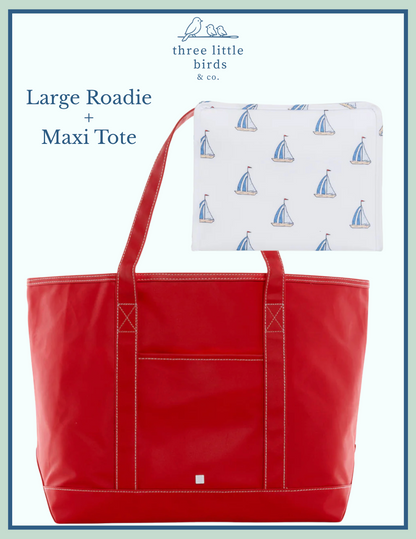 Maxi Tote + Large Roadie TRVL Set Dealer's Choice Sale