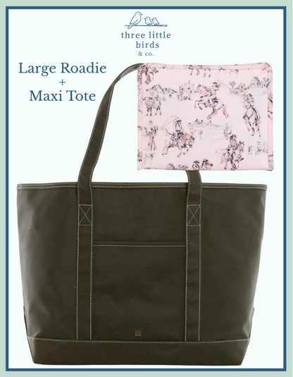 Maxi Tote + Large Roadie TRVL Set Dealer's Choice Sale