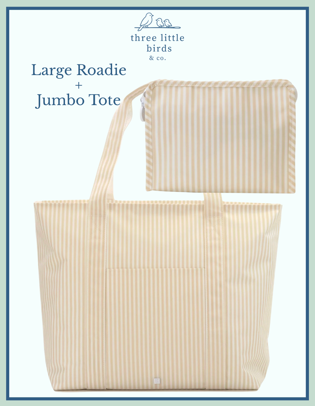 Jumbo Tote + Roadie TRVL Set Dealer's Choice Sale