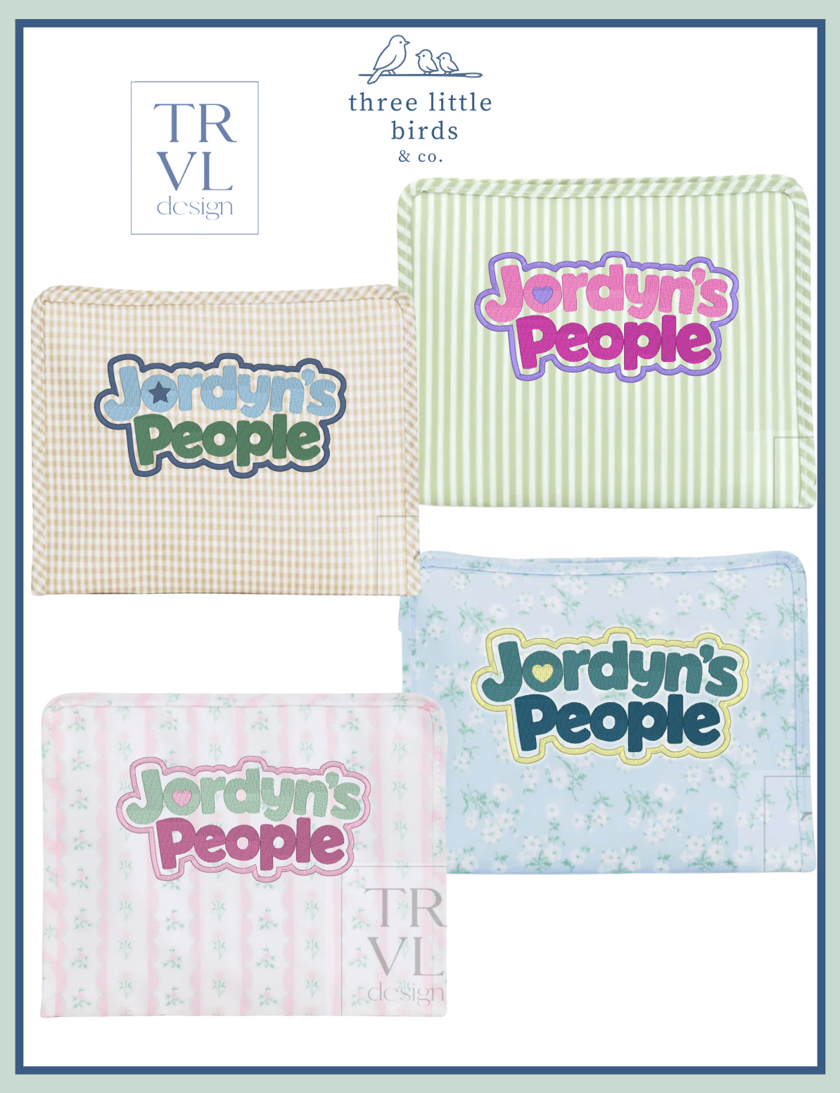 *Your People* Custom TRVL Toy Bag