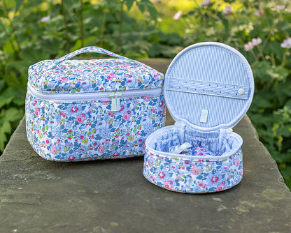 QUILTED TRAIN SET - BRIDGEHAMPTON FLORAL