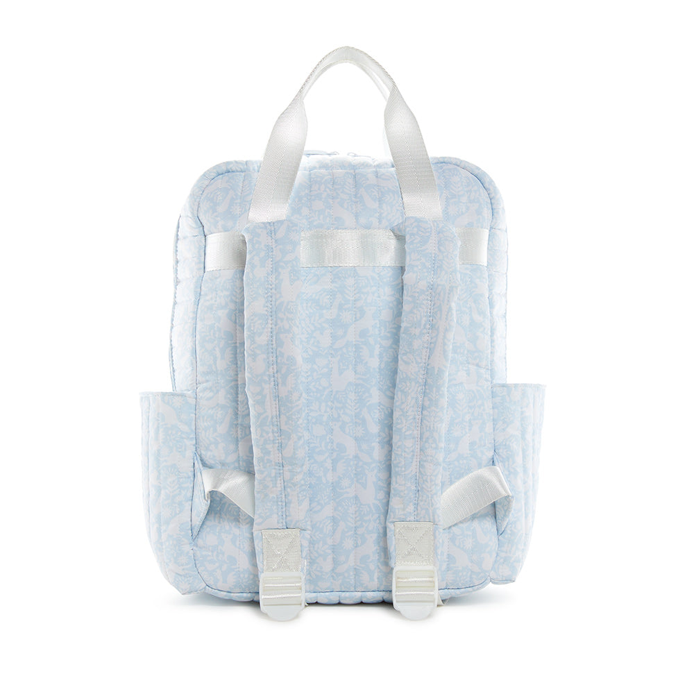 QUILTED ALL YOU NEED BAG - WOODLAND BLUE