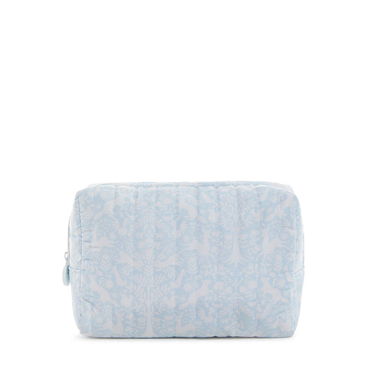 QUILTED EVERYDAY BAG - WOODLAND BLUE