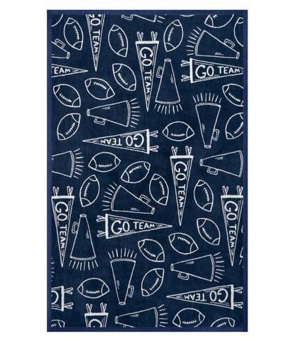 Varsity Midi Blanket Chappy Wrap