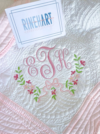Custom Baby Heirloom Quilt