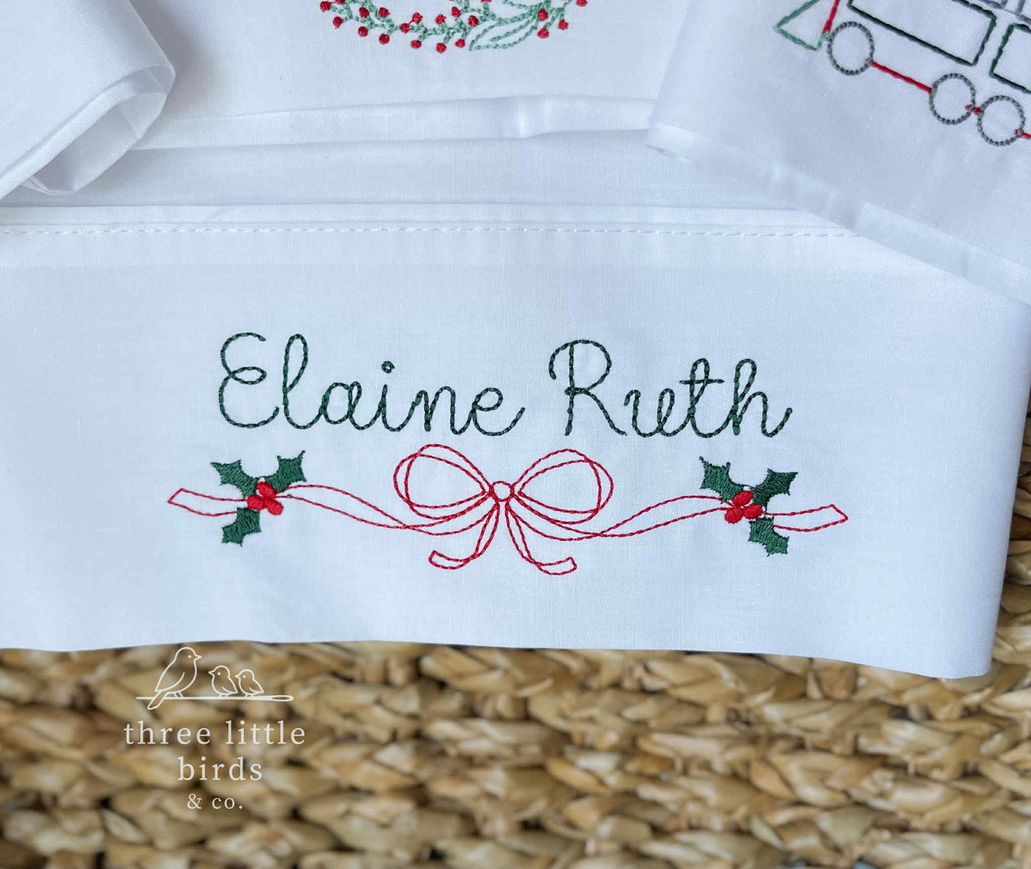 Christmas Memories Heirloom Pillowcase