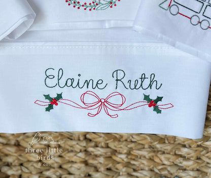 Christmas Memories Heirloom Pillowcase