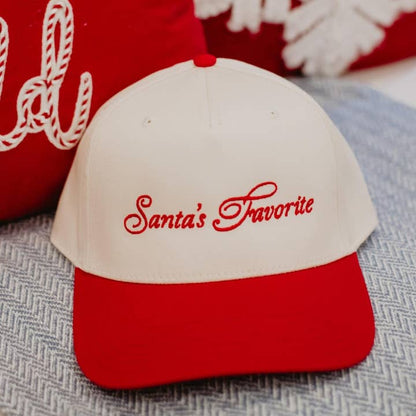 Wholesale Santa's Favorite Vintage Christmas Trucker Hats for Women