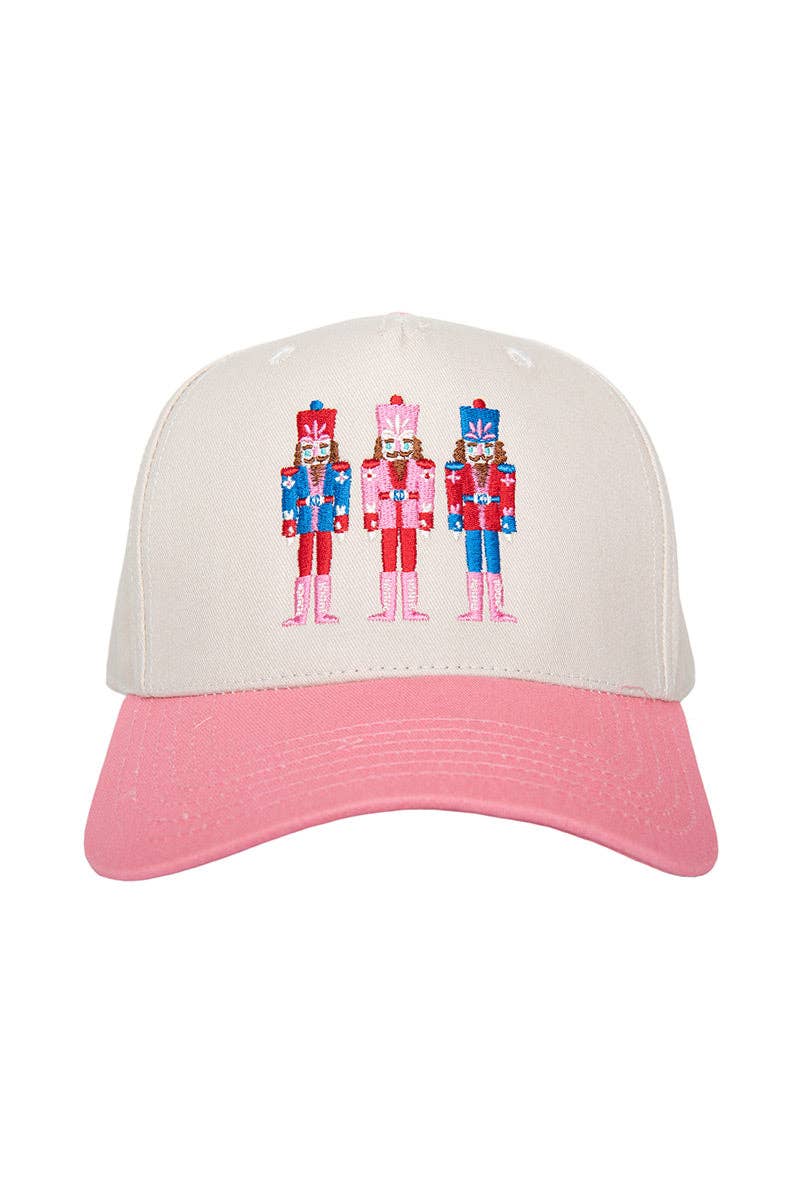 Wholesale Nutcrackers Vintage Christmas Trucker Hats for Women