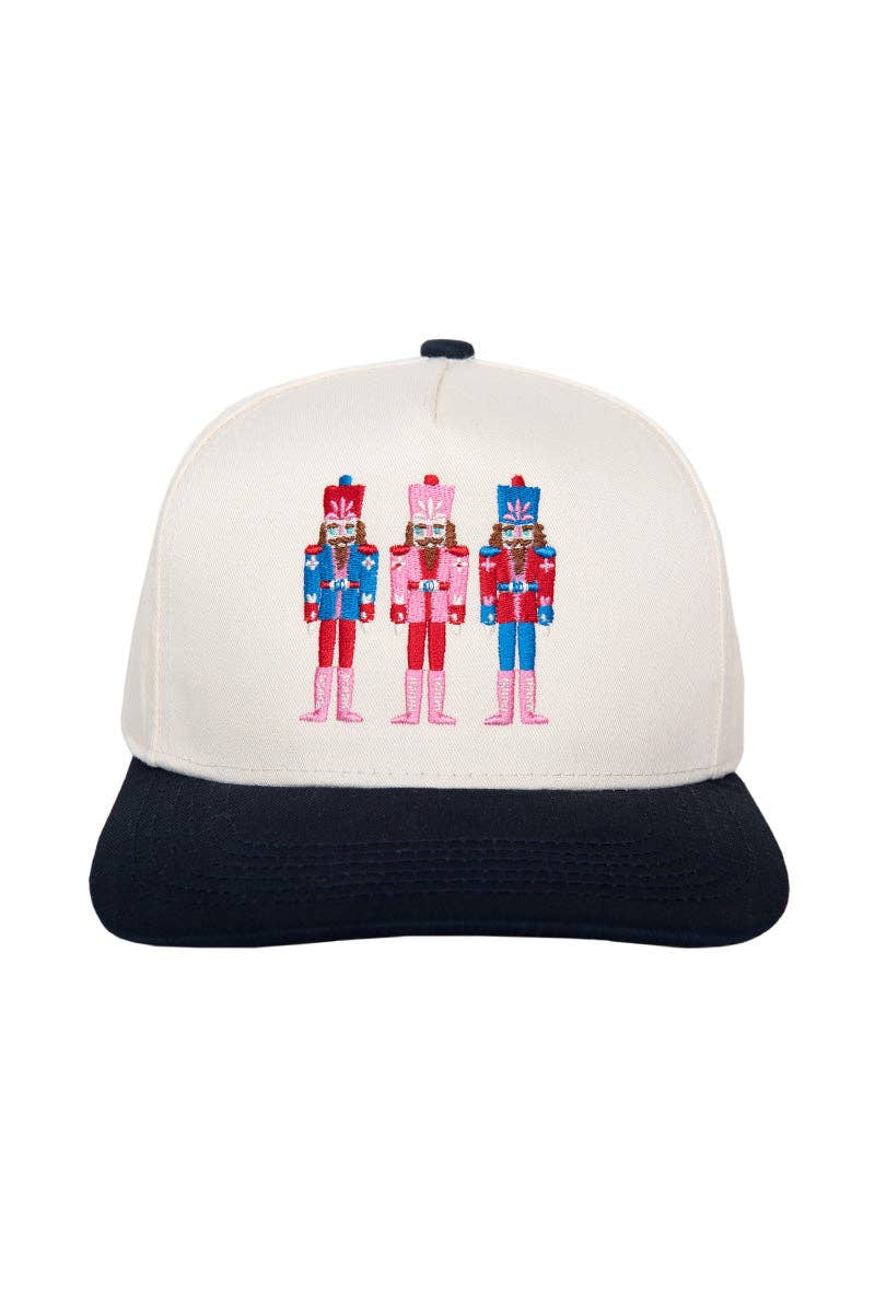 Wholesale Nutcrackers Vintage Christmas Trucker Hats for Women