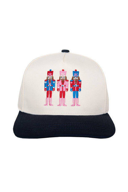 Wholesale Nutcrackers Vintage Christmas Trucker Hats for Women
