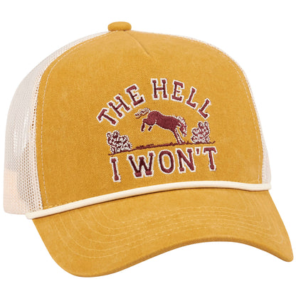 I Won't Trucker Hat
